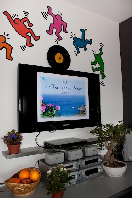 B&B La Terrazza Sul Mare Taormina Exteriör bild